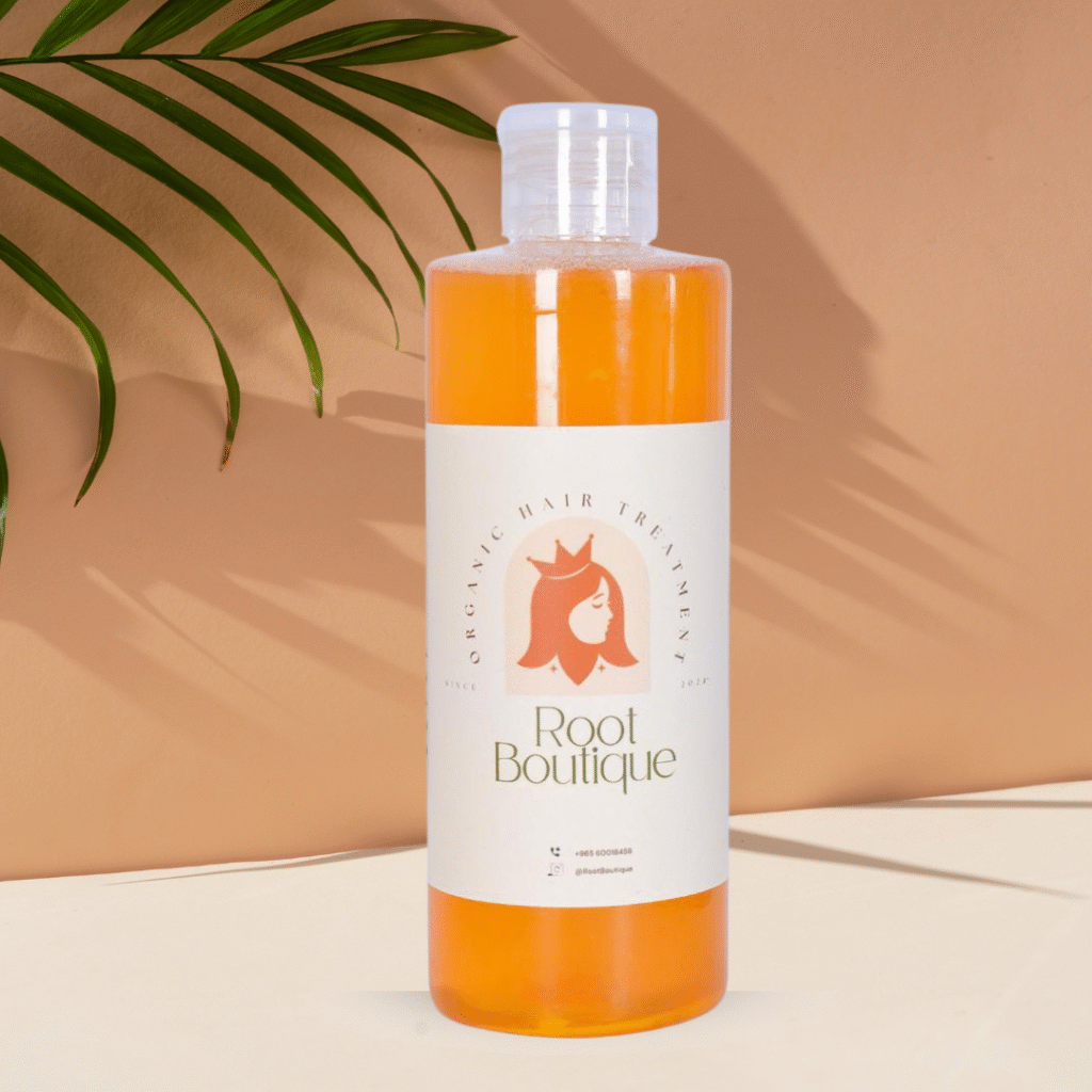 شامبو شعر الجاف الطبيعي